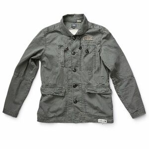 G-Star RAW Track Shirt Military Field Jacket Olive Size L